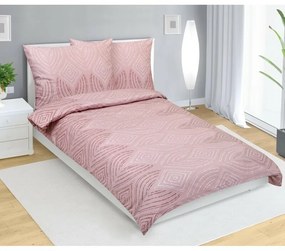 Bellatex Satin foi Ornament roz vechi , 140 x 200cm, 70 x 90 cm, 140 x 200 cm, 70 x 90 cm
