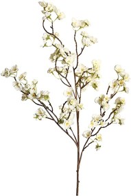 Creanga cu flori de cires albe artificiale, CHARM, 100cm