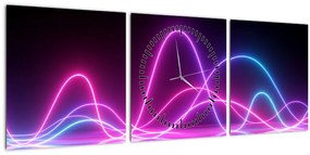 Tablou - Impuls (cu ceas) (90x30 cm)