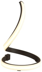 Veioza LED design modern minimalist NUR maro oxid