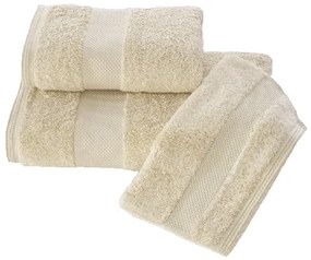 Set prosoape și prosop de corp DELUXE, 2 buc Bej deschis / Light beige