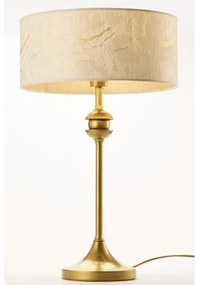 Jupiter 2112 - Lampă de masă KASZMIR 1xE27/15W/230V alb/auriu, decor marmură