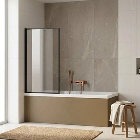Paravan de cada negru Rune Borr 80x140 cm