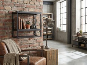 Polita metalica CASTO 40x40 cm, neagra