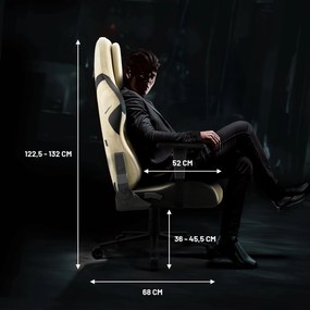Scaun Gaming Diablo X.One Prime Broken Gold Normal Size