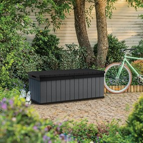 Cutie de depozitare pentru grădină Darwin 380L gri
