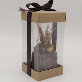 Ghiveci decorativ cu flori artificiale, homs seria A620,17x5.5x9 cm,30363