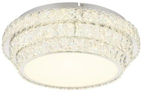 Plafonieră LED dimabilă Globo 68157-48 KLARA LED/48W/230V d. 50 cm + telecomandă