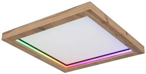 Plafonieră LED RGBW dimabilă BRANZA LED/24W/230V Globo 41374-24 + telecomandă