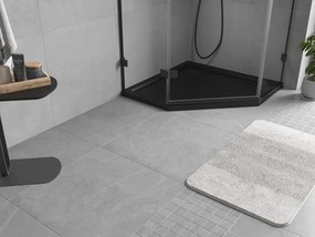 Mexen Flow cadă de duș pentagonală slim 90 x 90 cm, negru mat - 46P709090
