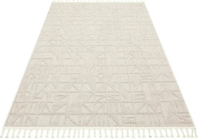 Covor 514SRZ2107, 80x150 cm, forma dreptunghiulara, material tesut, be