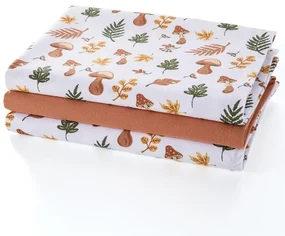 Prosoape de bucătărie din bumbac CIUPERCI 50 x 70 cm set 3 buc