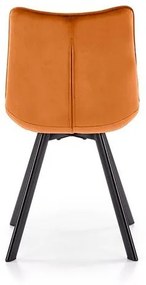 Set 4 scaune K332 velvet cinnamon