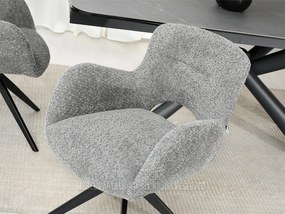 Scaun Milla (gri + negru). 1111184