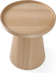 Măsuță de cafea rotundă Tiliana 45 cm - natural