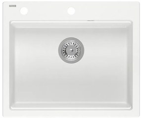 Chiuveta din granit KURT 110 WORKSTATION alb