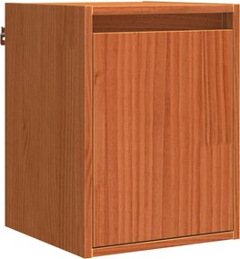 vidaXL Dulap de perete Maroniu cerat 30 x 30 x 40 cm Lemn de pin masiv