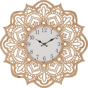Ceas de perete cu cadran din dantela, Ø 60 cm