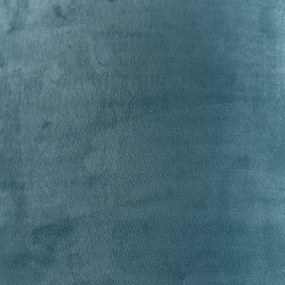 Abajur din catifea albastră 50/50/25 cu interior auriu