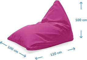 Sac de șezut Triangl figuri colorate, colorat