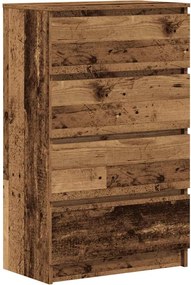 vidaXL Bufetă din lemn vechi 60x35x98,5 cm din lemn prelucrat