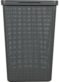 Curver Coș pentru rufe murdare Jute 58 l, griînchis