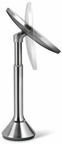Oglindă Simplehuman cu luminozitate LED Dual reglabilă, oțel inoxidabil mat