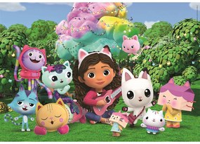 Gabby&#039;s Dollhouse Rainbow-Tree Puzzle maxi de 24 piese Clementoni