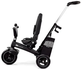 Tricicletă pentru copii 5 în 1 KINDERKRAFT SELECT EASYTWIST Premium negru