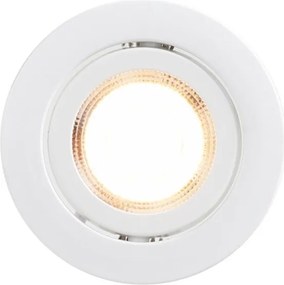 Spot LED incastrabil directionabil Monolo alb