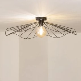 Brilagi - Lustră LED montată pe tavan CERIA WIRE 1xE27/40W/230V Ø 80 cm negru
