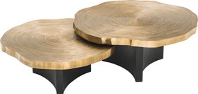 Set 2 masute de cafea design LUX Thousand Oaks alama 113295 HZ