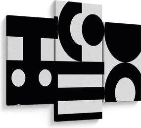 Tablou - Abstracție geometrică N⁰3 (90x60 cm)