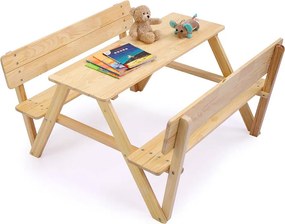 Masă de picnic pentru copii, natur