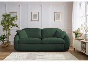 Canapea verde extensibilă 235 cm Cezanne – Bobochic Paris