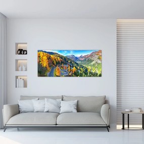 Tablou - Trecătoarea Malay Pass (120x50 cm)