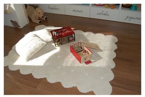 Covor pentru copii bej lavabil/țesut manual din bumbac 120x160 cm Biscuit Beige – Lorena Canals