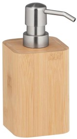 WENKO 24747100 - Dozator de săpun BAMBUSA, 9,3 x 16,5 cm, maro