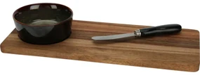 Set de servit EH Torrente, 3 piese, verde , 30 x12 cm