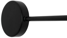 Aplica de perete LED design ambiental SHADOW 4S negru