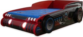 Pat masina Robocar cu lumini