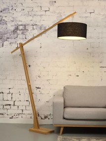 Lampadar eco din bambus Montblanc 4723 natur/ negru