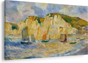 Tablou - Auguste Renoir, Sea and Cliffs, reproducere (90x60 cm)