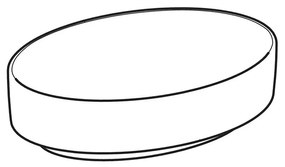 Lavoar pe blat, Geberit, VariForm, oval, 55 cm, alb