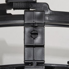 SPORTNOW Sistem de Returnare a Mingii de Baschet rotation à 360° 35,6 x 35,6 x 75,5 cm negru | Aosom Romania