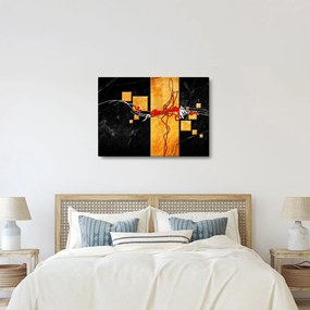 Tablou abstract - Dansatoare (70x50 cm)