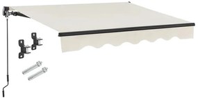 Juskys Marchiză 250 cm - crem