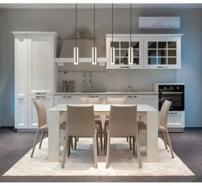 Lustră pe cablu Globo 57911-4H ROBBY 4xGU10/35W/230V crom mat