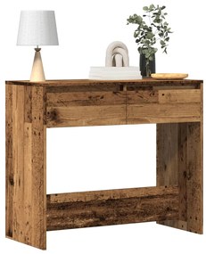 vidaXL Masă consolă, lemn vechi, 89x41x76,5 cm, lemn prelucrat