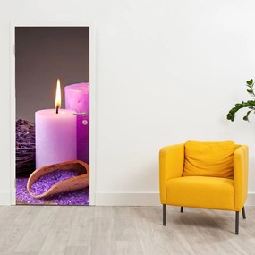 Fototapet pentru ușă - Ustensile SPA (95x205cm)